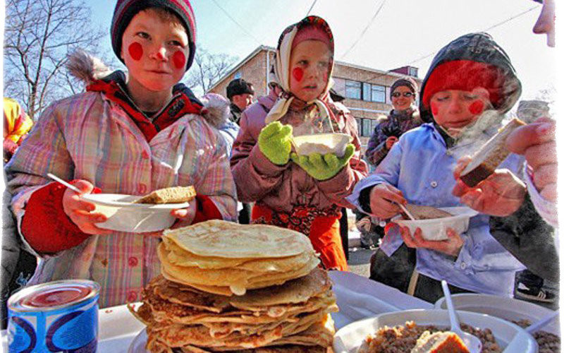 масленичные колядки фото